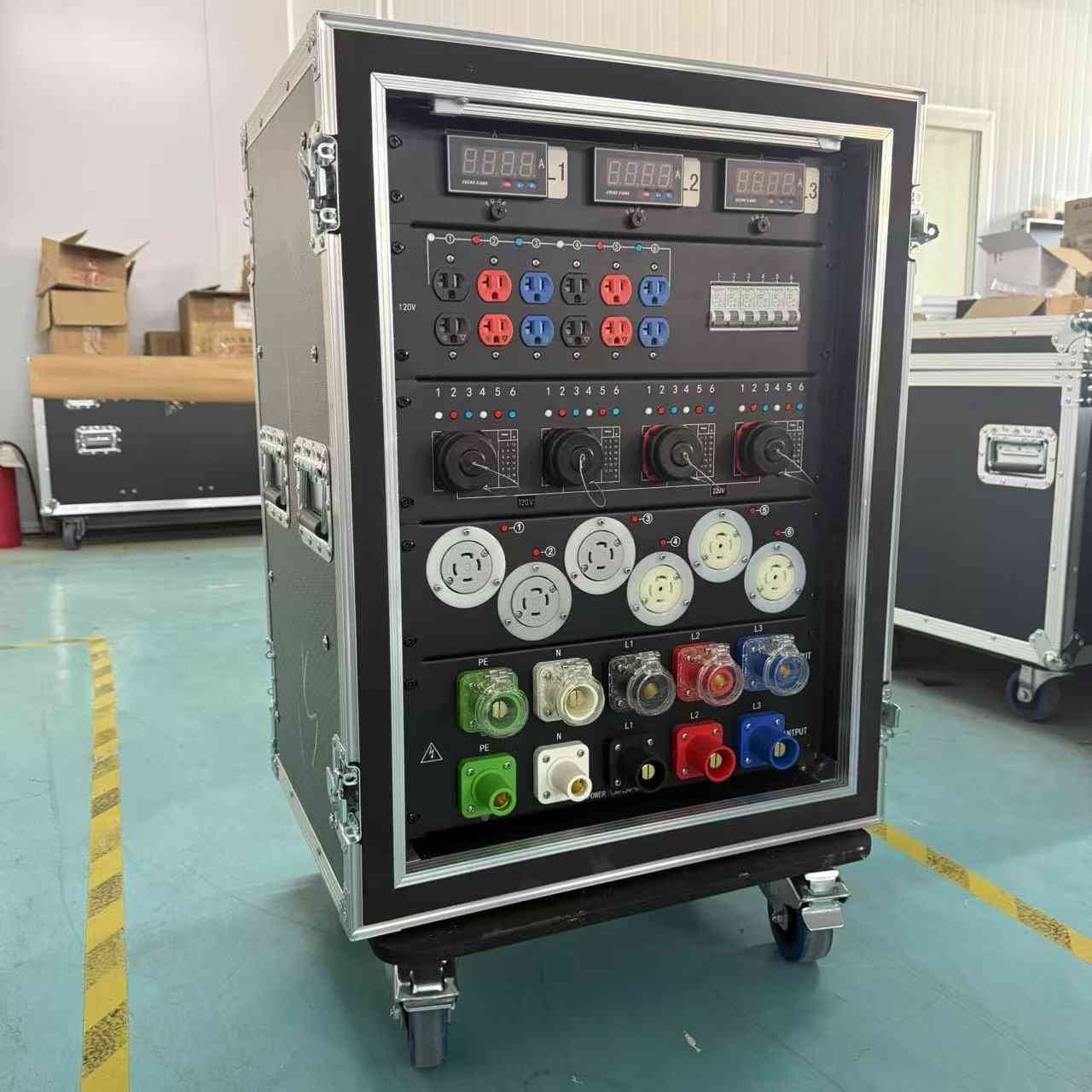 Distro Amp Rack Distro Rack 400 Amp Güç Dağıtım Kutuları - Sxpowercase.com 💗