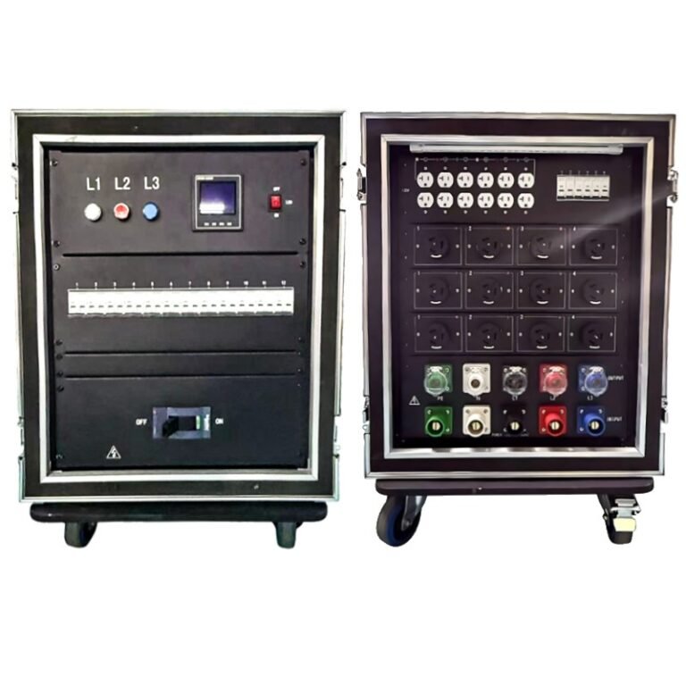 stage lighting power distro box